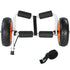 Foldable Kayak Cart Canoe Boat Carrier 250lbs Load with 10&