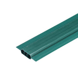 Bottom Locking Privacy Slats, Double-Wall Vertical Bottom-Locking Slats with Wings for Chain-Link Fence, High-Density HDPE Chain Link Slats Ideally Fit 1.2 m High Fence for Garden Farm(Green)