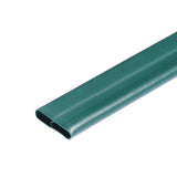 Bottom Locking Privacy Slats, Double-Wall Vertical Bottom-Locking Slats for Chain-Link Fence, High-Density HDPE Chain Link Slats Ideally Fit 1.2 m High Fence for Garden Farm Sports Field(Green)
