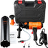 Diamond Core Drilling Machine, 4in Handheld Wet Concrete Core Drill Rig, 1100-2400RPM Two Speed & 1-1/4" Thread & 2 Bubble Levels, 3-4in Drilling Diameter for Concrete Brick Block Stone, 1500W
