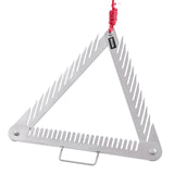 24in Aquatic Weed Rake, 3-Sided Lake Weed Rake with Handle, Portable and Foldable Pond Water Grass Razor, Stainless Steel Throwable Floating Pond Weeds Cutter with 30 ft Rope, for Lakes Ponds