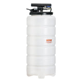 Fluid Extractor, 15 Liters Capacity, Pneumatic/Manual Oil Changer Vacuum Fluid Extractor with Dipstick and Liquid Suction Hose, Oil Extractor Change Pump for Automotive Fluids Vacuum Evacuation