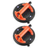 Vacuum Suction Cup, 203 mm Vacuum Glass Lifter with ABS Handle, 180 kg Max Lifting Capacity Tile Suction Cup Tool with Carrying Case for Lifting Large Tile, Granite, Drywall, Windows (2-Pack)