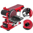 Belt Sander 4" x 36", Disc Combo Sander 6",Electric Adjustable Bench Belt Sander 375W,Grinder Bench Sanding Machine With 4 Rubber Foot Pad