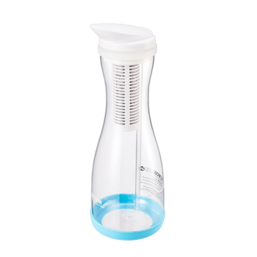 VEVOR Water Filter Pitcher 6 Cup Glass Water Filtration Pitcher 211 Gallons