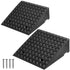 Driveway Curb Ramp, 3.175 Tons Load Capacity, 17.8 cm Rise Height Heavy Duty Curbside Bridge Ramp with Drainage Tank for Wheelchairs, Strollers, Motorcycles, Cars, Lawn Mowers & Trailers, 2 Pack