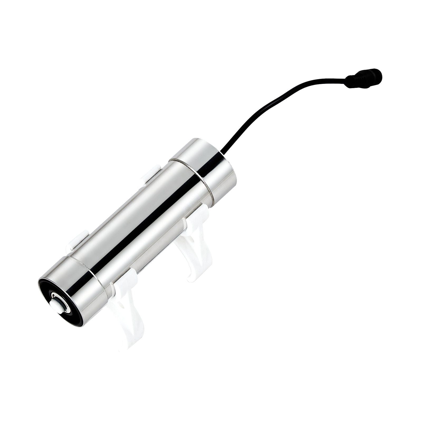UV Water Purifier, 8W 1GPM, 220V Versatile Ultraviolet Water Purifier Filter with Stainless Steel Housing, Whole House UV Water Filter with Quartz Sleeve Fit for Shower/Drinking/Cleaning