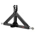 3 Point Hitch Receiver with 2 in Receiver, 3pt Quick Hitch Attachment, 3,000 lbs Capacity, Heavy Duty Tractor Tow Drawbar Adapter, Compatible with Kubota, Mahindra, John Deere, Massey Ferguson