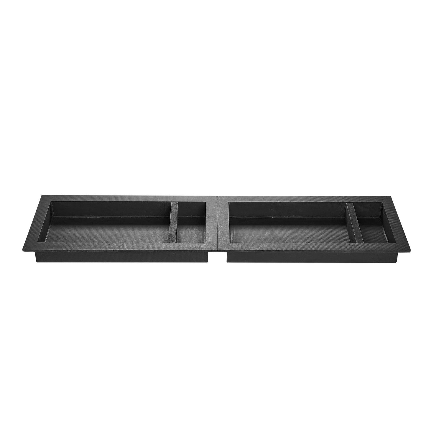 Shower Niche 40.6 x 81.3 + 40.6 x 81.3 cm Recessed Wall Shelf Bathroom