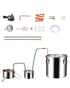 Moonshine Still Water Alcohol Distiller 13.2Gal w/Thumper Keg & Water Pump