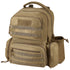 Tactical Range Backpack for 6 Pistols, Gun Backpack with 6 Independent Pistol Bags & 10 Magazines, Pistol Backpack for Outdoor Hunting Shooting, Range Bag for Handguns Lockable Zipper, Brown