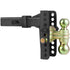 Adjustable Trailer Hitch, 152.4 mm Drop & 114.3 mm Rise Hitch Ball Mount with 50.8 mm Receiver, Solid Tube, 6350 kg GTW, 50.8 mm and 58.7 mm 45