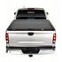 Retractable Tonneau Cover, 5.0 ft Retractable Tonneau Cover with Built-in Drainage Pipe for 2021-2024 Toyota Tacoma Crew Cab w/ Deck Rail System , Hard Tonneau Cover with Double-Lock & T-Slot