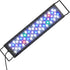 Aquarium Light, 14W Full Spectrum Fish Tank Light with 24/7 Natural Mode, Adjustable Timer & 5-Level Brightness, with Aluminum Alloy Shell Extendable Brackets for 12"-18" Freshwater Planted Tank