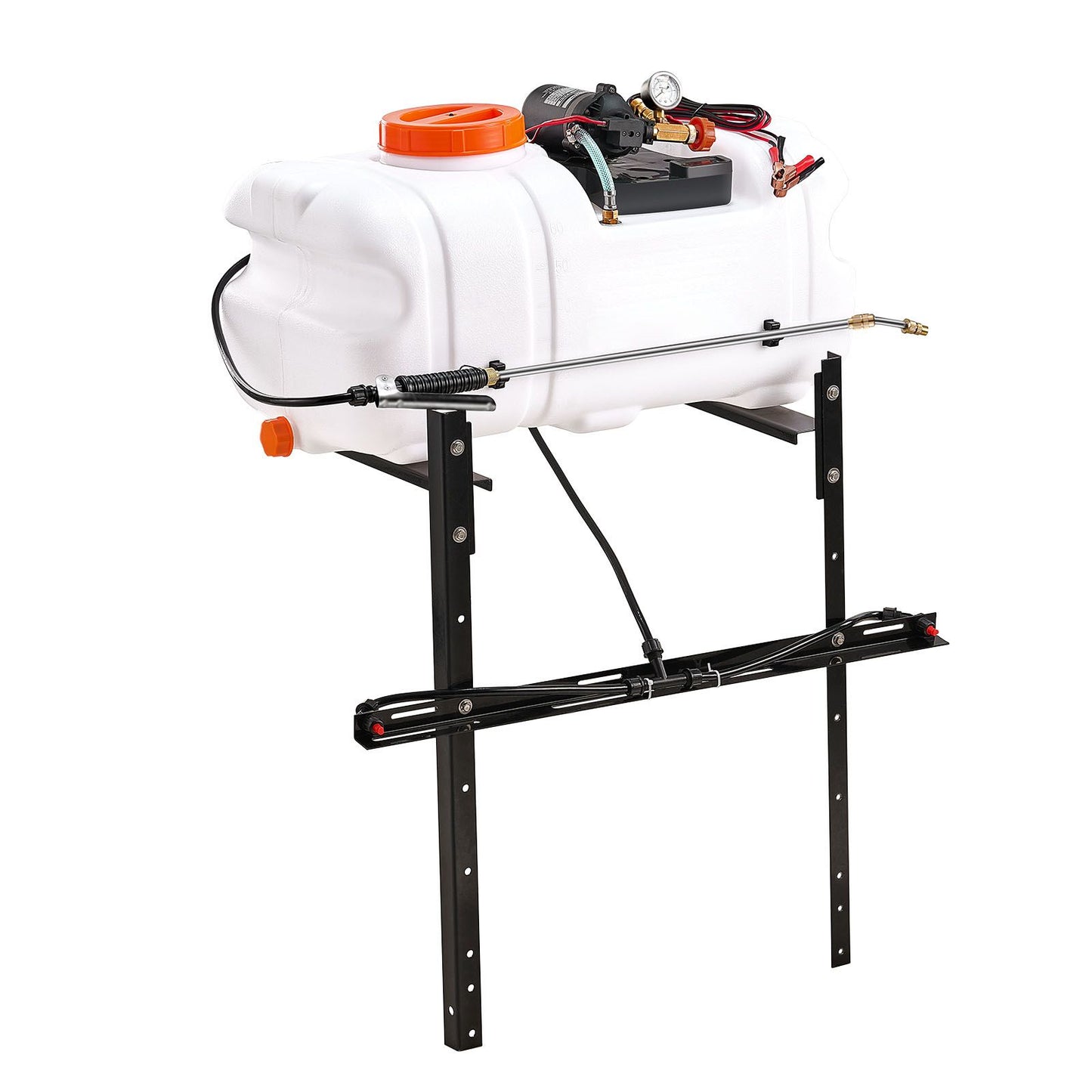 ATV Sprayer 60 L/15.9 Gal ATV/UTV Spot Sprayer with A Nozzle Boom 1.9 GPM
