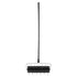 Rolling Lawn Aerator, 525mm Heavy-Duty Manual Rolling Aerator Lawn with Detachable Handle and 33 Iron Spikes, Rolling Lawn Aeration Tool for Garden Patio Yard Compacted Soils and Lawns, Black