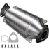 Catalytic Converter Compatible with 1998-2002 Honda Accord 2.3L, Direct-Fit High Flow Series Cat Converter, Stainless Steel Exhaust Converter Pipe with Flange Design & Gasket (OBD III Compliant)