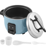 Commercial Rice Cooker, 50-Cup Rice Cooker, 10 Liter Large Rice Cooker and Warmer with Nonstick Inner Pot, Fast Cooking and 24-Hour Keep Warm, with Rice Cup and Paddle, for Restaurant
