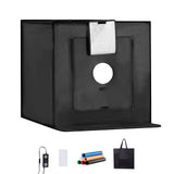 Photo Studio Light Box 3000-5600K Adjustable 3 Color Temperatures, 50.5 x 48.5 x 49.5 cm