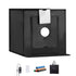 Photo Studio Light Box 3000-5600K Adjustable 3 Color Temperatures, 60 x 59 x 60 cm