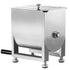 Manual Meat Mixer, 15L Fixed Tank Meat Processing Equipment(Mixing Maximum 15LBS for Meat), Stainless Steel Meat Mixer, Sausage Mixer Machine with Lid and Handle, Ground Beef Hand Mixer