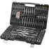 VEVOR Tap and Die Set, 116-Piece Include Metric and SAE Size, Bearing Steel Taps and Dies, Essential Threading Tool for Cutting External Internal Threads, with Complete Accessories and Storage Case