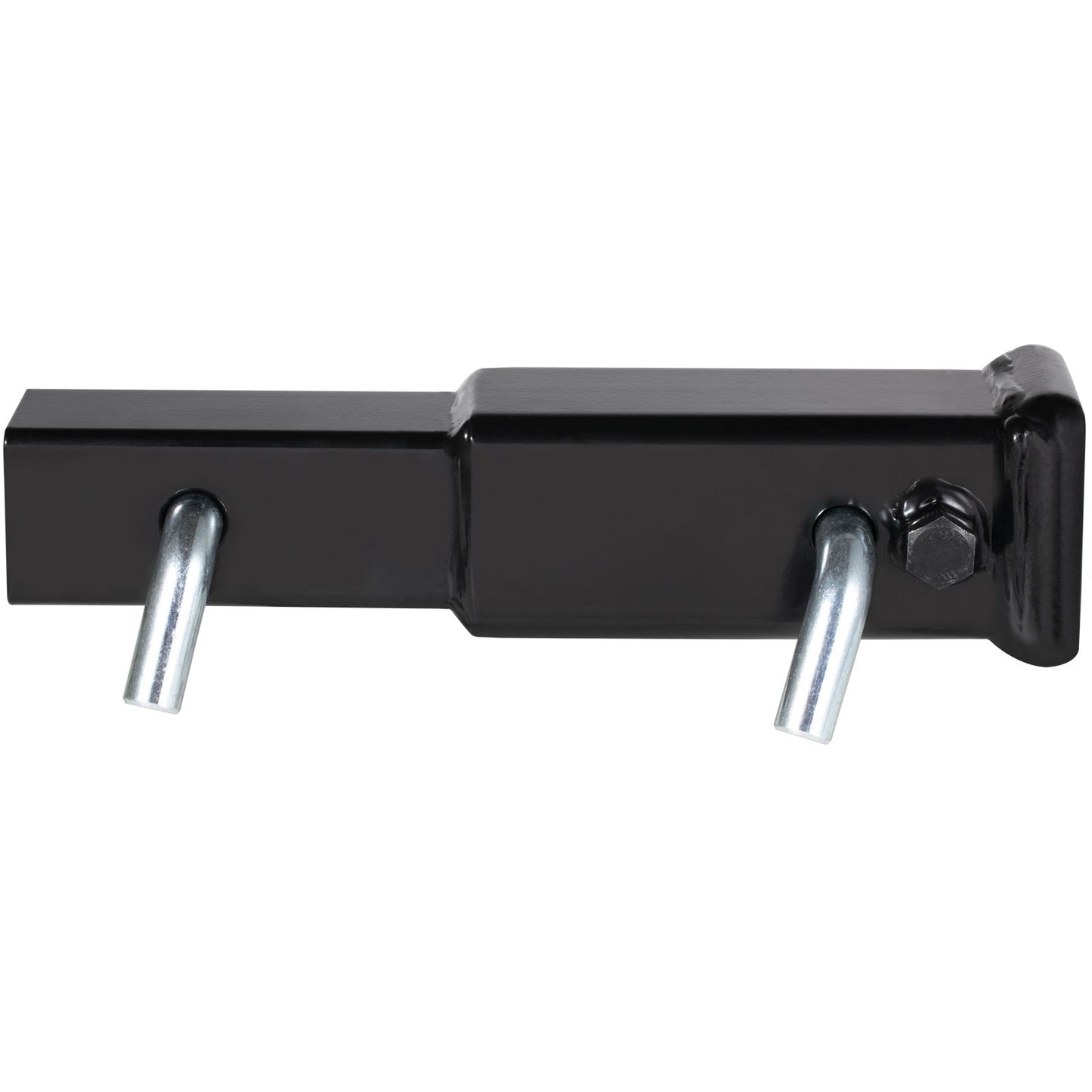 Trailer Hitch Extender, Fits for 2" Receiver Hitch Adapter, Trailer Hitch Extension Tube Extender, 7" Extension Length, 4000 lbs Towing Capacity, Hitch Pins, Clips, Bolt and Nut Included, Black