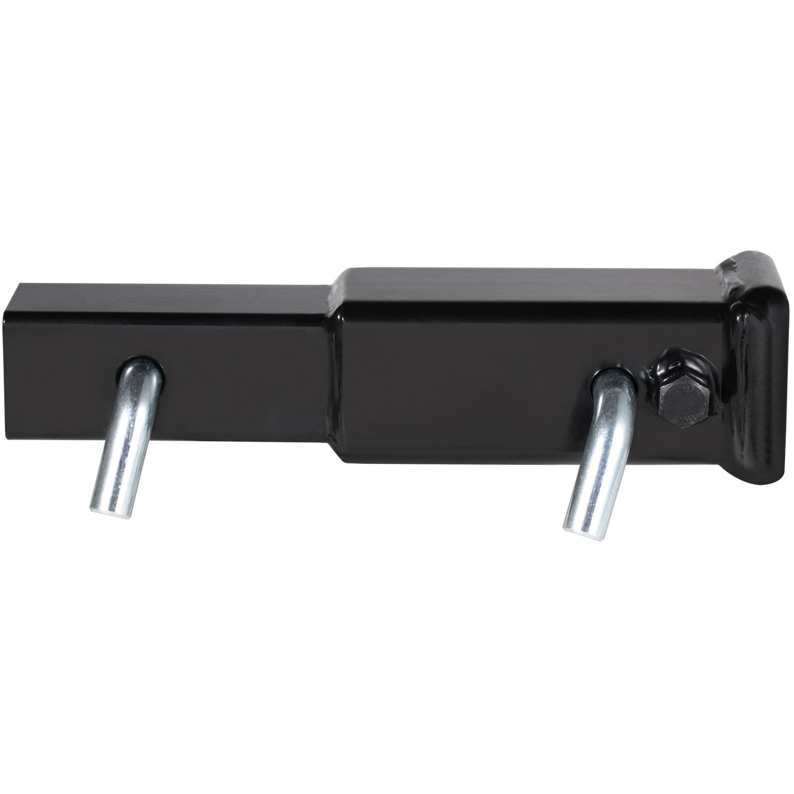 Trailer Hitch Extender, Fits for 2" Receiver Hitch Adapter, Trailer Hitch Extension Tube Extender, 7" Extension Length, 4000 lbs Towing Capacity, Hitch Pins, Clips, Bolt and Nut Included, Black