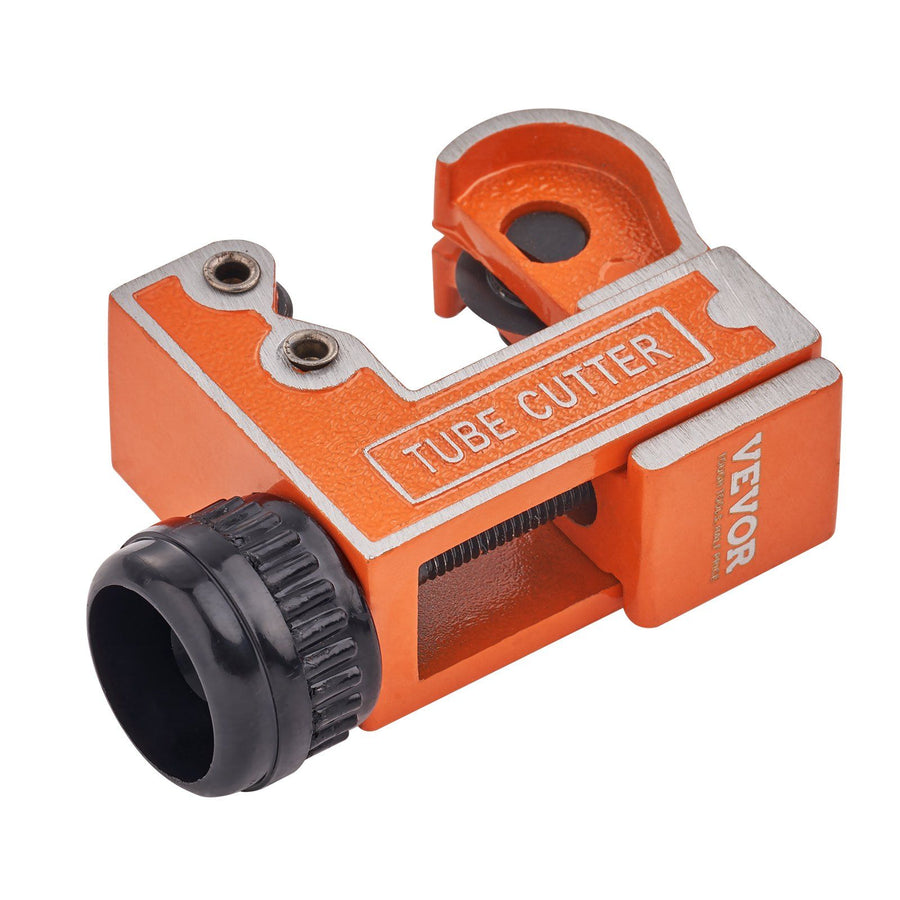 Mini Tubing Cutter, 1/8" - 1-1/8" O.D. Mini Copper Pipe Cutter, Heavy Duty Compact Tube Cutter Tool with High-Speed SKD Blade for Copper, Aluminum, Galvanized, Plastic Pipes