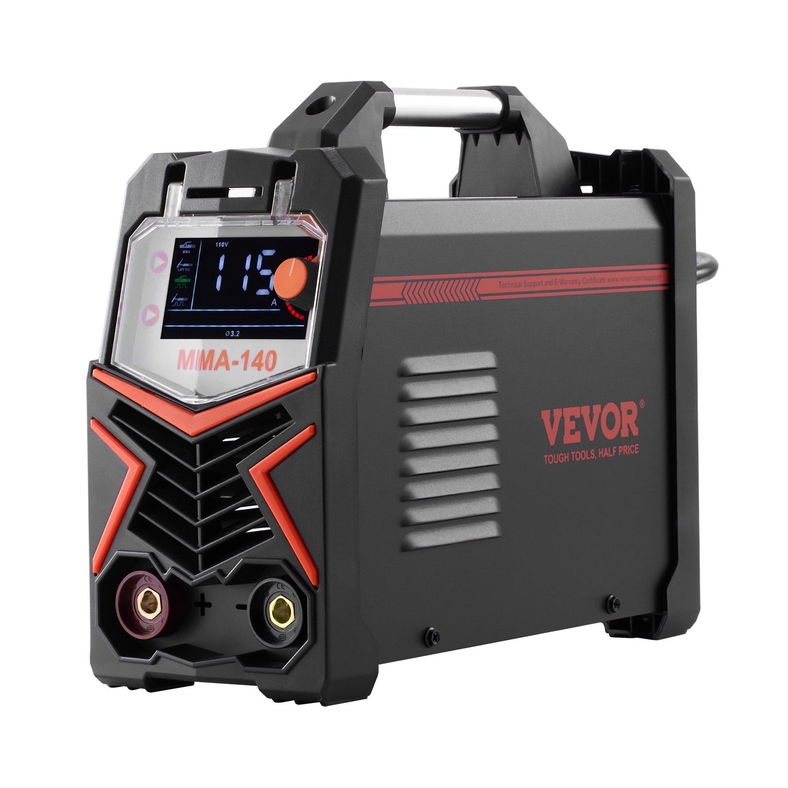 VEVOR TIG Welder 4-In-1 Welding Machine Pulse MMA Lift STICK IGBT Inverter LED