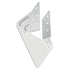 Hurricane Ties for Rafter, Inner Size 5.31x1.57x2.48 in / 135x40x63 mm, Heavy Duty Hurricane Straps, Heavy Duty Rafter Ties Brackets Joist Hangers for Roof Beam Wooden Construction, 25 Pcs