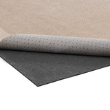 Rug Pad 0.91 x 1.52 m, Non-slip Carpet Area Pad, Rug Mat Padding with Dual Surface Felt Cushion & Rubber Gripper, Hardwood Floor Protection for All Floors, Finishes, Keeps Carpets in Place