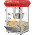 VEVOR Popcorn Popper Machine Countertop Popcorn Maker 850W 8 Oz 48 Cups Red
