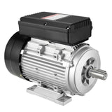 1.5KW Electric Motor 1400 rpm, AC 220~240V 9.85A, 90L, B3 Frame, Air Compressor Motor Single Phase, 24mm Keyed Shaft, CW/CCW Rotation for Agricultural Machinery and General Equipment