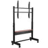 Rolling TV Stand, Mobile TV Cart for 55-100 Inch Screens, Height Adjustable Portable Monitor Stand with Tray, Holds up to 92.99 kg for Living Room, Bedroom, Office, Outdoor Max VESA 800 x 600 mm