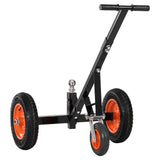 Trailer Dolly, 1000lbs Tongue Weight Capacity, Carbon Steel Trailer Mover with 2 inch Ball, 14 inch Pneumatic Tires, Portable Tow Dolly for Moving RV Trailer