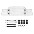 Dog Car Barrier, 96.5-168.5cm Adjustable Car Divider for Trunk Cargo Area, Universal-Fit Back Seat Heavy-Duty Wire Mesh Dogs Separator Guard Net, Vehicle Pet Barrier for Sedans, Trucks and SUVs