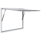 Concession Window for Food Truck, 48"x36" Aluminum Alloy Food Truck Service Window, Up to 85 Degrees Stand Serving Window with Awning Door & Drag Hook,  for Food Trucks Concession Trailers