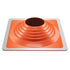 Roof Pipe Flashing Boot, Fit Pipe OD 254 to 457 mm, Flexible Silicone Roofing Jack Pipe Flashing, High Temp -74℃ to 225℃, Lasting Square Metal Base, for Chimney, Wood Stove & Outdoor Vent Pipes