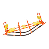 Kids Seesaw 90 kg Capacity Metal Rocking Teeter Totter with Handles