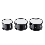 Kids Drum Set, 5-Piece, 406.4 mm Beginner Full Drum Set with Bass Toms Snare Floor Drum Adjustable Throne Cymbal Hi-Hat Pedal and Two Pairs of Drumsticks, Starter Drum Kit for Child Kids, Black