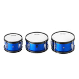 Kids Drum Set, 5-Piece, 406.4 mm Beginner Full Drum Set with Bass Toms Snare Floor Drum Adjustable Throne Cymbal Hi-Hat Pedal and Two Pairs of Drumsticks, Starter Drum Kit for Child Kids, Blue