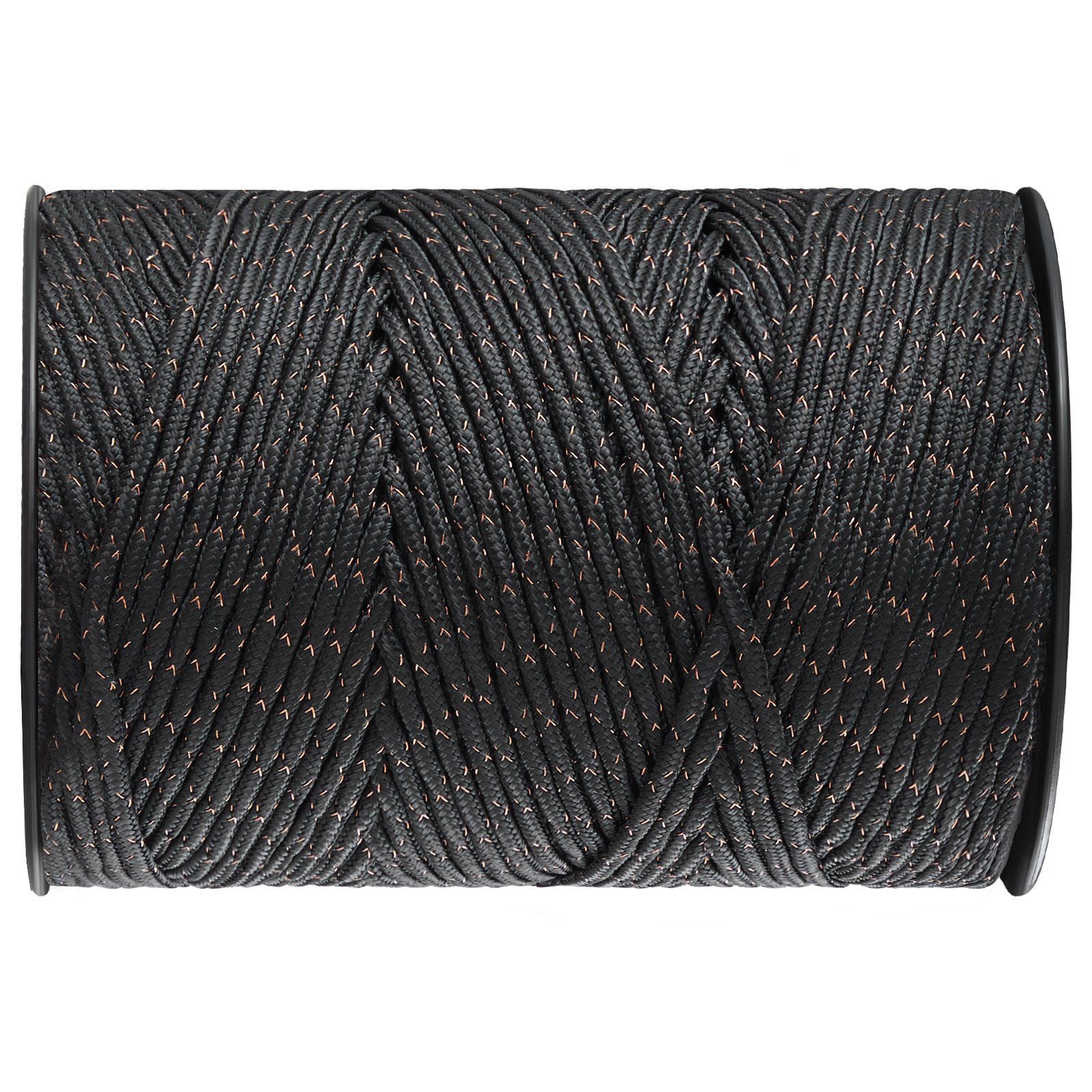 Electric Fence Wire, 1000Ft 305M Portable Polywire, 1/4" Diameter 2 Copper Strands for Reliable Conductivity and Rust Resistance, Fencing Rope Line for Horse, Cattle, Livestock