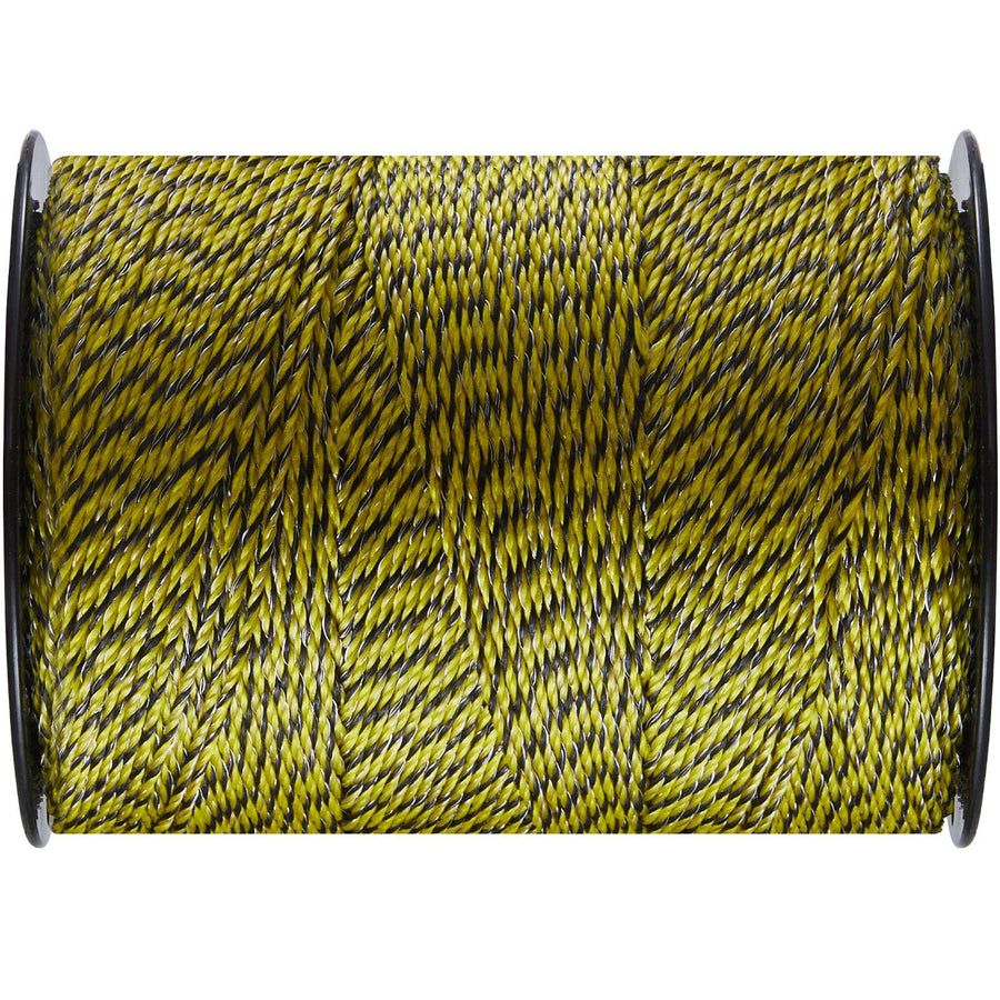 Electric Fence Wire, 3366Ft 1026M Portable Polywire, 1/8" Diameter 6 Stainless Steel Strands for Reliable Conductivity and UV, Rust Resistance, Fencing Rope Line for Horse, Cattle, Livestock