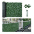 Ivy Privacy Fence, 2440 x 1830 mm Artificial Green Wall Screen, Greenery Ivy Fence with Strengthened Joint, Faux Hedges Vine Leaf Decoration for Outdoor Garden, Yard, Balcony, Patio Decor