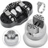 Ball Vise, 3" Engraving Setting Tool, 360° Rotation Engraving Block Vise, 30 PCS Attachment Jewelry Engraving Block Tools Standard Block for Gemstone Inlay and Small-Scale Engraving