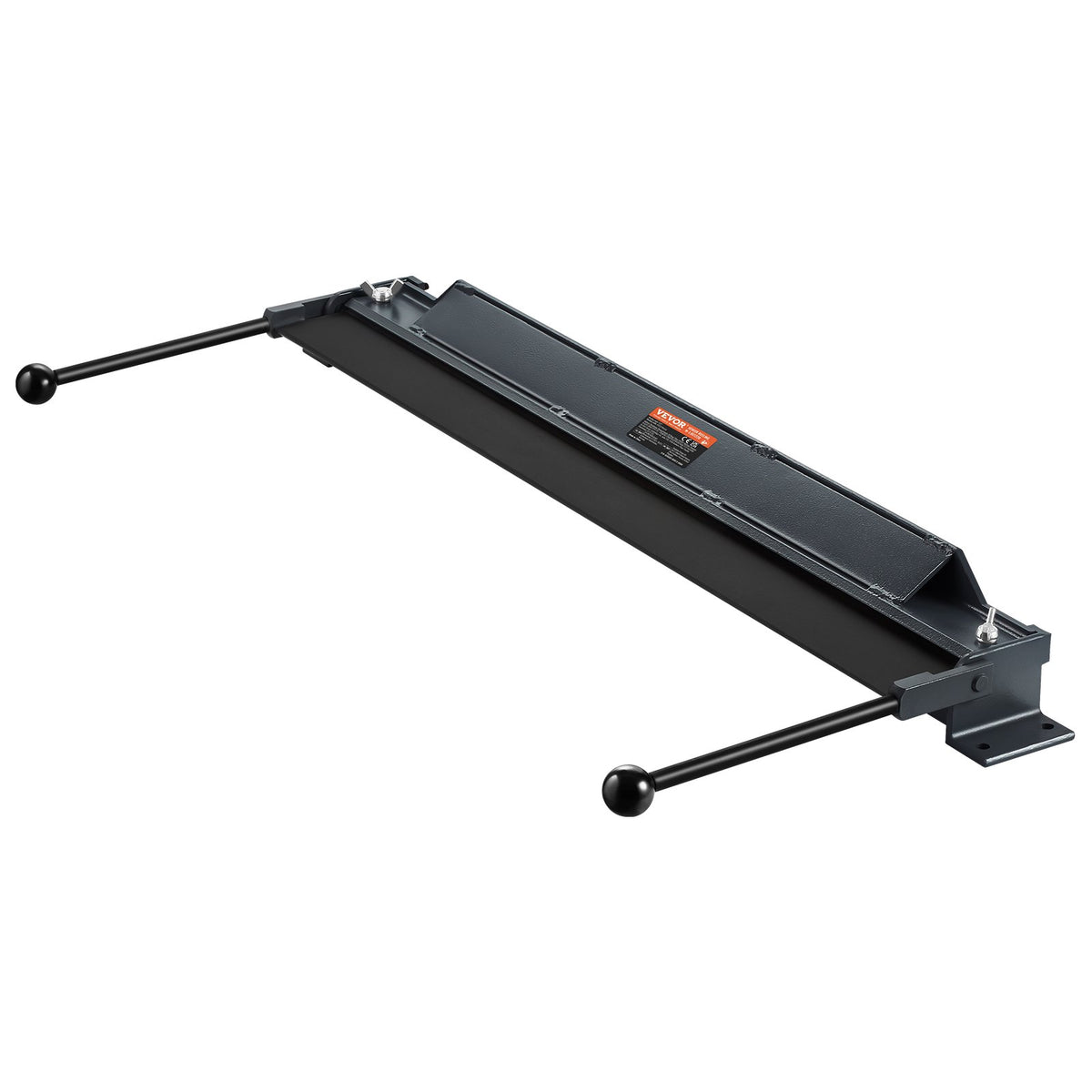 Box and Pan Brake, 1220 mm Â± 15 mm, 0-130 Degrees Sheet Metal Bending Brake, Portable Mini Metal Bender with 20 Gauge Low Carbon Steel 14 Gauge Aluminum Capacity Power Handle, for Metal Bending