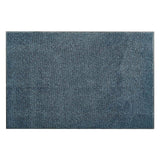 Front Door Mat, 1829 x 1219 mm Commercial Floor Mat for Indoor and Outdoor, Industrial Entrance Carpet with PVC Backing, Heavy Duty Washable Entry Rug for Hallway, Balcony, Garage, Slate Blue