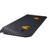 Upgraded Rubber Threshold Ramp, 3.8 cm Rise Wheelchair Ramp Doorway, Natural Curb Ramp Rated 15 tons Load Capacity, Non-Slip Textured Surface Rubber Curb Ramp for Wheelchair and Scooter