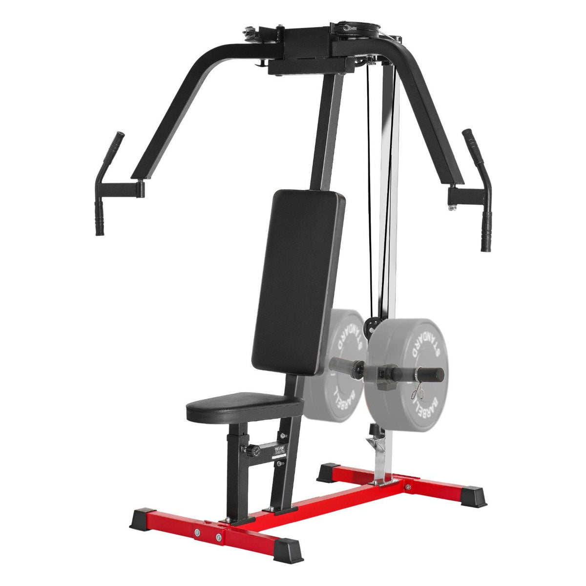 Chest Fly Machine, Upper Body Specialty Machine for Home Gym, Adjustable Fly and Reverse Delt Machine, for Chest, Back, Pectoral, Rear Deltoid and Shoulder Workouts, Hold up to 450LBS
